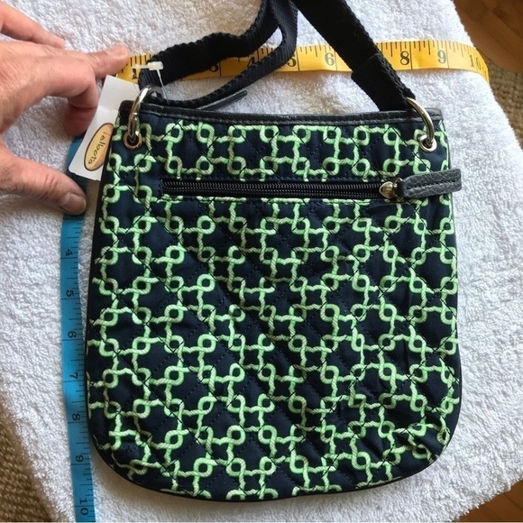 TALBOTS quilted cross body shoulder bag purse.  New with tags. - Picture 3 of 6